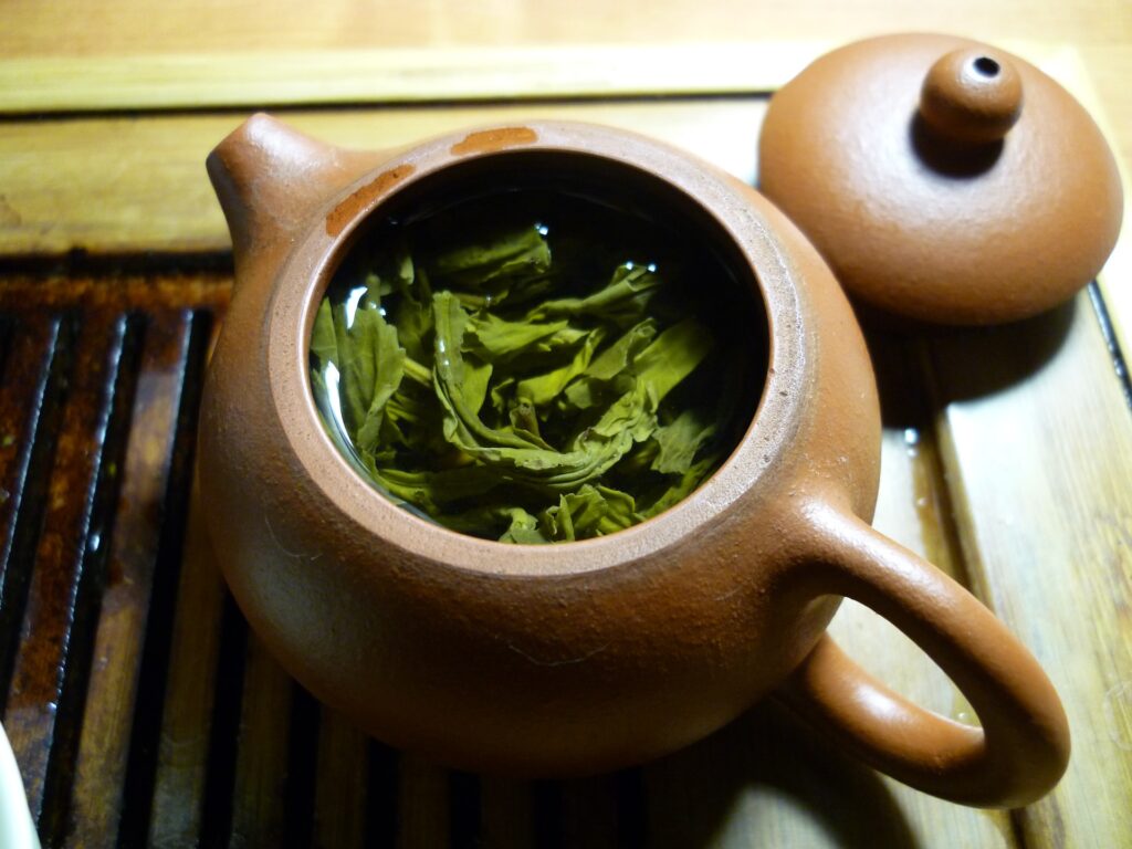 kvalitní zelený čaj podpoří studium